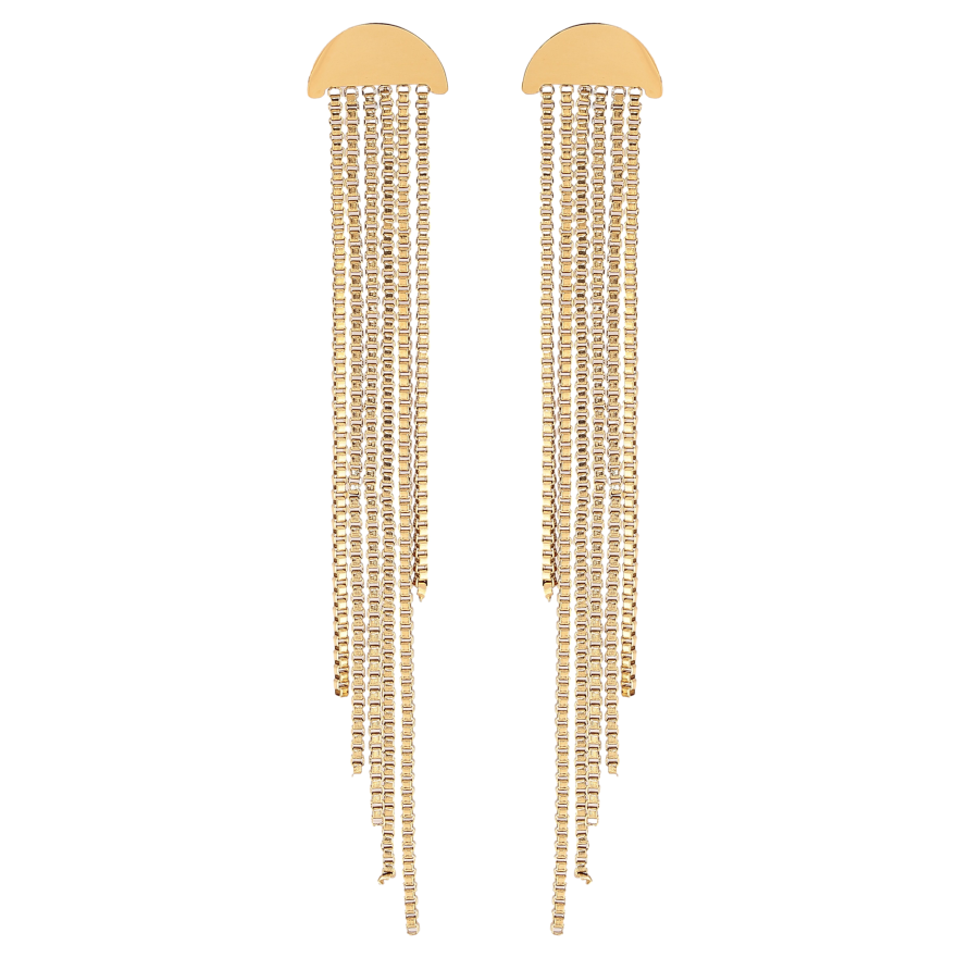 Сережки Нержавіюча сталь пусети "Декоративні підвіски" фото №1