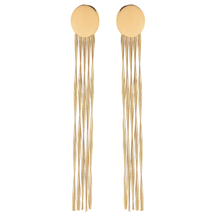 Серьги Нержавеющая сталь пусеты "Декоративные подвески" фото №7