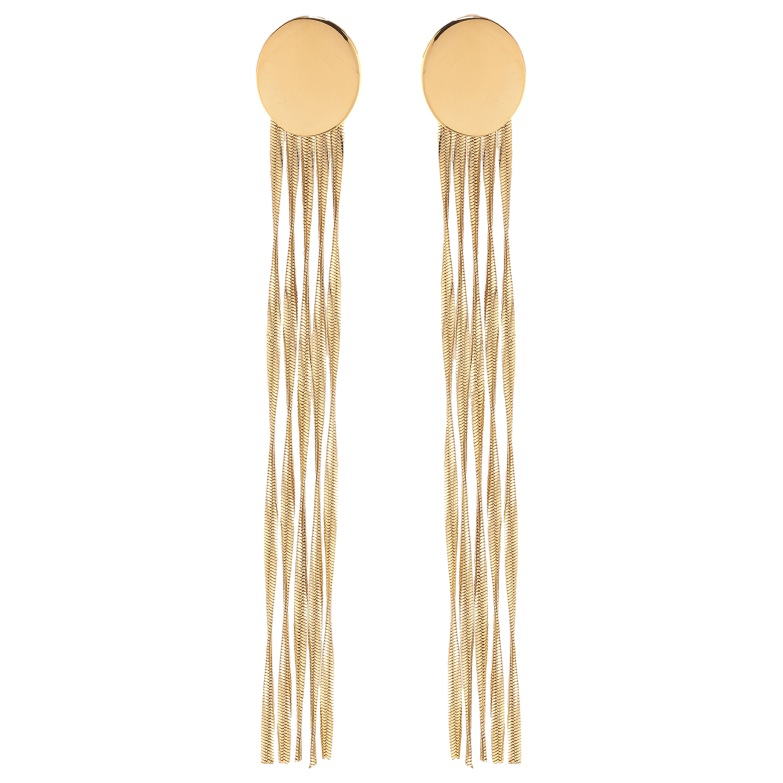 Серьги Нержавеющая сталь пусеты "Декоративные подвески" фото №1