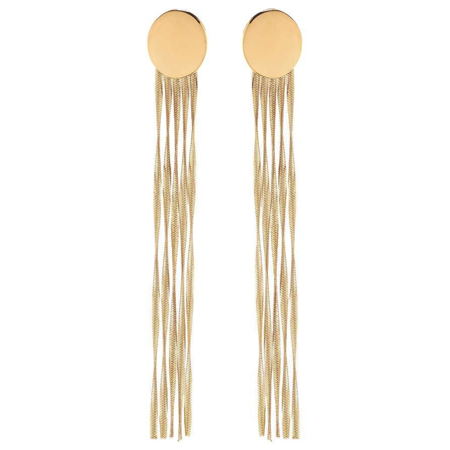 Серьги Нержавеющая сталь пусеты "Декоративные подвески" фото №1