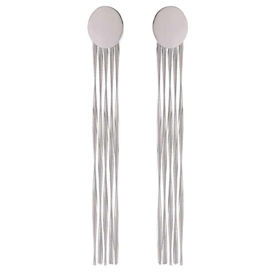 Сережки Нержавіюча сталь пусети "Декоративні підвіски" фото №1