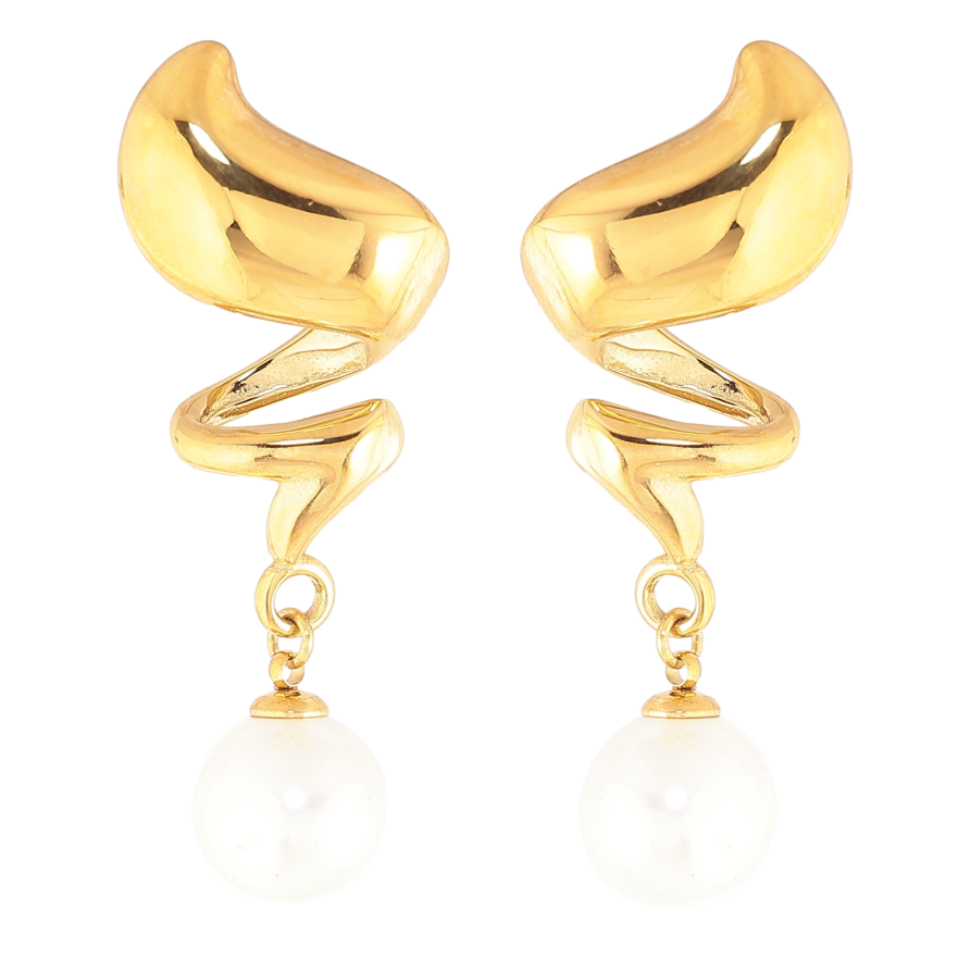 Серьги Нержавеющая сталь пусеты "Декоративные подвески с жемчужинами" фото №1 Серьги Нержавеющая сталь пусеты "Декоративные подвески с жемчужинами" фото №1