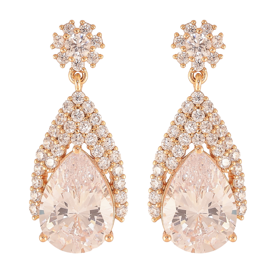 Серьги Xuping JEAN GOUJON цвет Позолота 18K пусеты "Утонченные кристальные подвески" фото №1 Серьги Xuping JEAN GOUJON цвет Позолота 18K пусеты "Утонченные кристальные подвески" фото №1