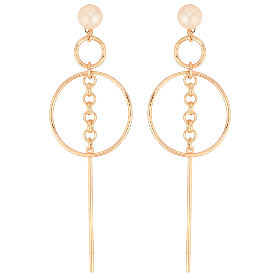 Серьги Xuping M&L цвет 18K пусеты "Декоративные подвески" фото №1