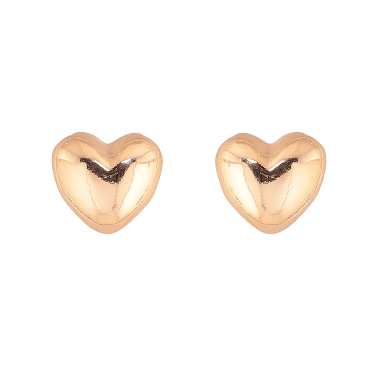 Серьги Xuping M&L цвет 18K пусеты "Сердечки" фото №15