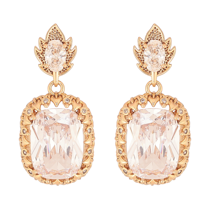 Сережки Xuping QQMM колір Позолота 18K пусети "Підвіски з кристалами" фото №9 Сережки Xuping QQMM колір Позолота 18K пусети "Підвіски з кристалами" фото №9