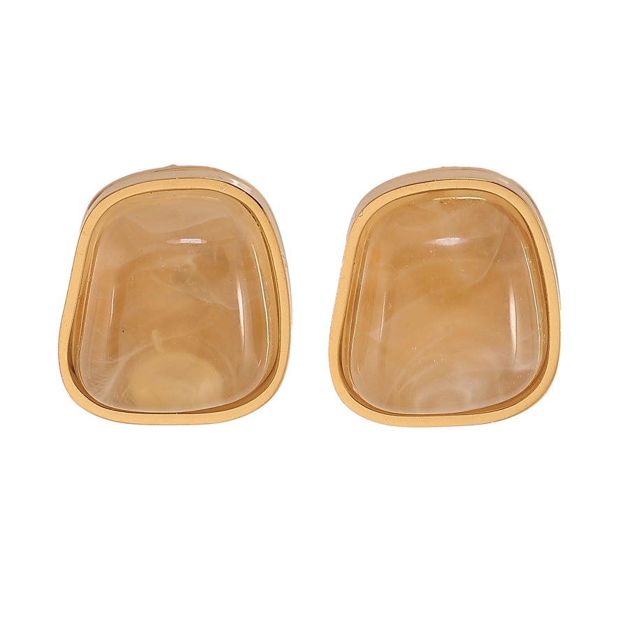 Сережки Xuping TTM Stainless Steel колір 14К пусети "Декоративні" фото №1