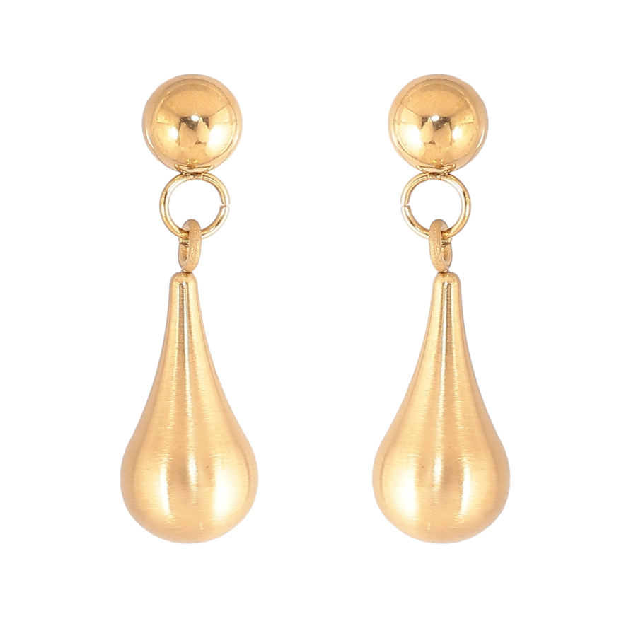 Сережки Xuping TTM Stainless Steel колір 14К пусети "Декоративні підвіски" фото №1