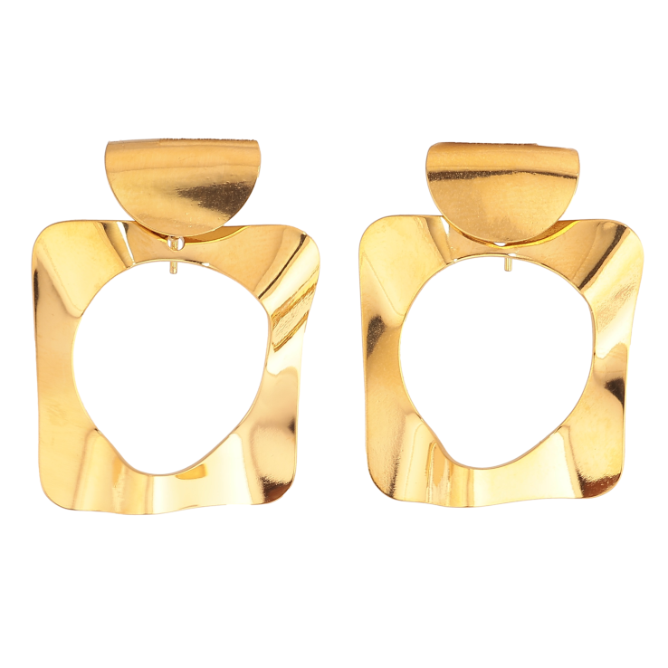 Серьги Xuping TTM Stainless Steel цвет 14К пусеты "Декоративные" фото №16 Серьги Xuping TTM Stainless Steel цвет 14К пусеты "Декоративные" фото №16