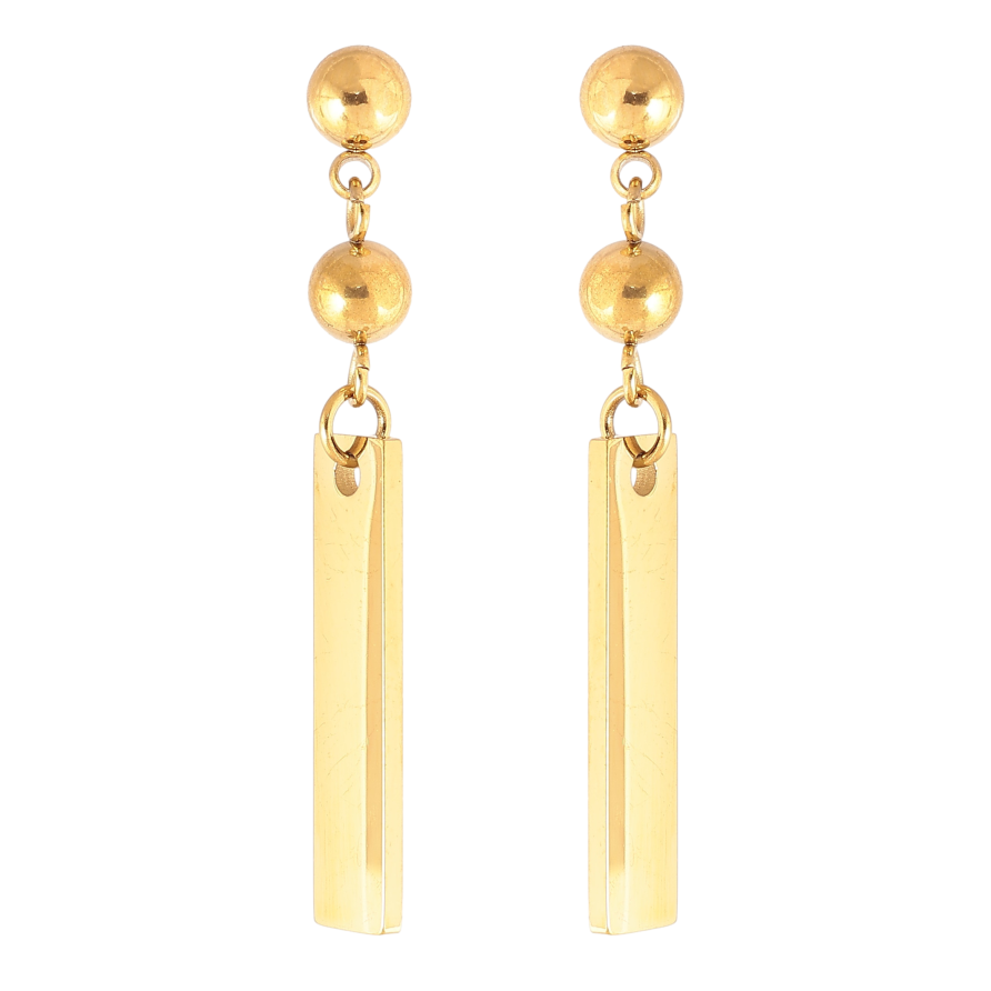 Сережки Xuping TTM Stainless Steel колір 14K пусети "Декоративні підвіски" фото №1 Сережки Xuping TTM Stainless Steel колір 14K пусети "Декоративні підвіски" фото №1