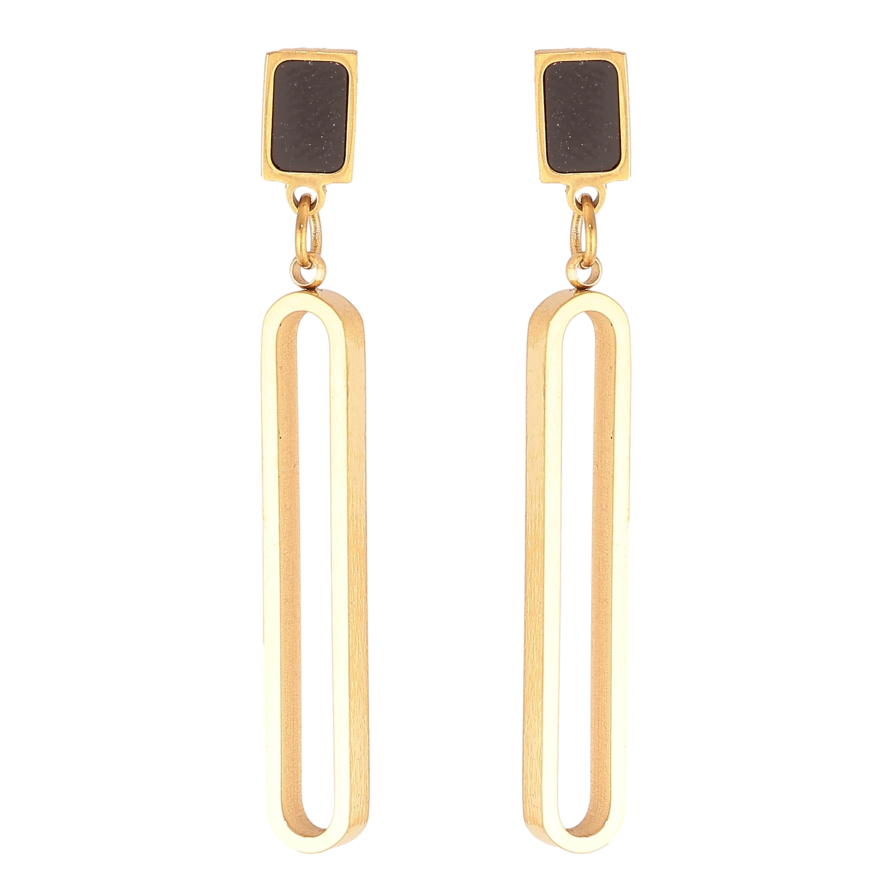 Сережки Xuping TTM Stainless Steel колір 14K пусети "Декоративні підвіски" фото №1 Сережки Xuping TTM Stainless Steel колір 14K пусети "Декоративні підвіски" фото №1
