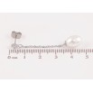 Серьги Xuping TTM Stainless Steel цвет Родий пусеты "Жемчужные подвески" фото №2 Серьги Xuping TTM Stainless Steel цвет Родий пусеты "Жемчужные подвески" фото №2