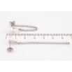 Серьги Xuping TTM Stainless Steel цвет Родий пусеты "Жемчужины с цепочками" фото №2 Серьги Xuping TTM Stainless Steel цвет Родий пусеты "Жемчужины с цепочками" фото №2