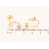 Сережки Xuping колір 18K з кристалами Swarovski пусети "Дуги з кристалом Aqumarine" фото №2 Сережки Xuping колір 18K з кристалами Swarovski пусети "Дуги з кристалом Aqumarine" фото №2