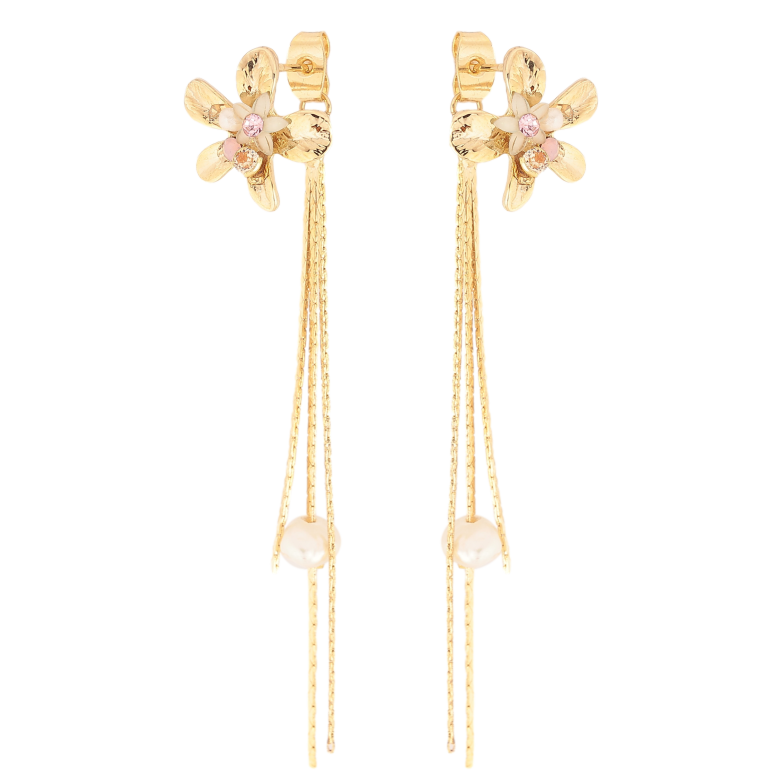Серьги Xuping цвет Позолота 14K пусеты "Декоративные подвески" фото №1 Серьги Xuping цвет Позолота 14K пусеты "Декоративные подвески" фото №1