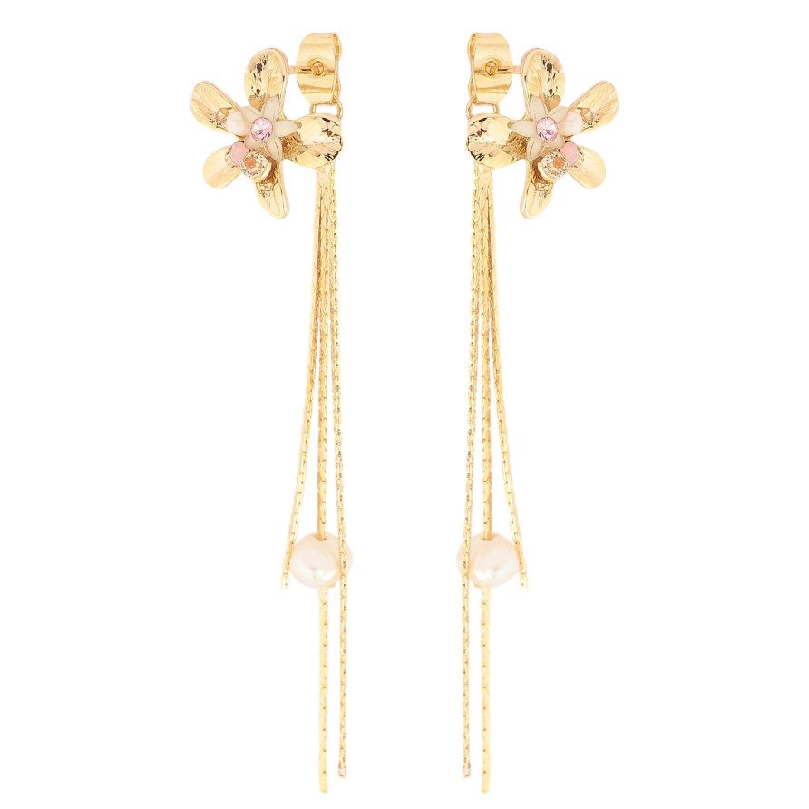 Серьги Xuping цвет Позолота 14K пусеты "Декоративные подвески" фото №1 Серьги Xuping цвет Позолота 14K пусеты "Декоративные подвески" фото №1