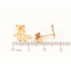 Сережки Xuping TTM Stainless Steel колір 14K пусети "Гілочки" фото №2