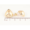 Сережки Xuping колір Позолота 14K пусети "Трикутники" фото №2 Сережки Xuping колір Позолота 14K пусети "Трикутники" фото №2