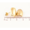 Сережки Xuping TTM Stainless Steel колір 14K пусети "Декоративні підвіски" фото №2