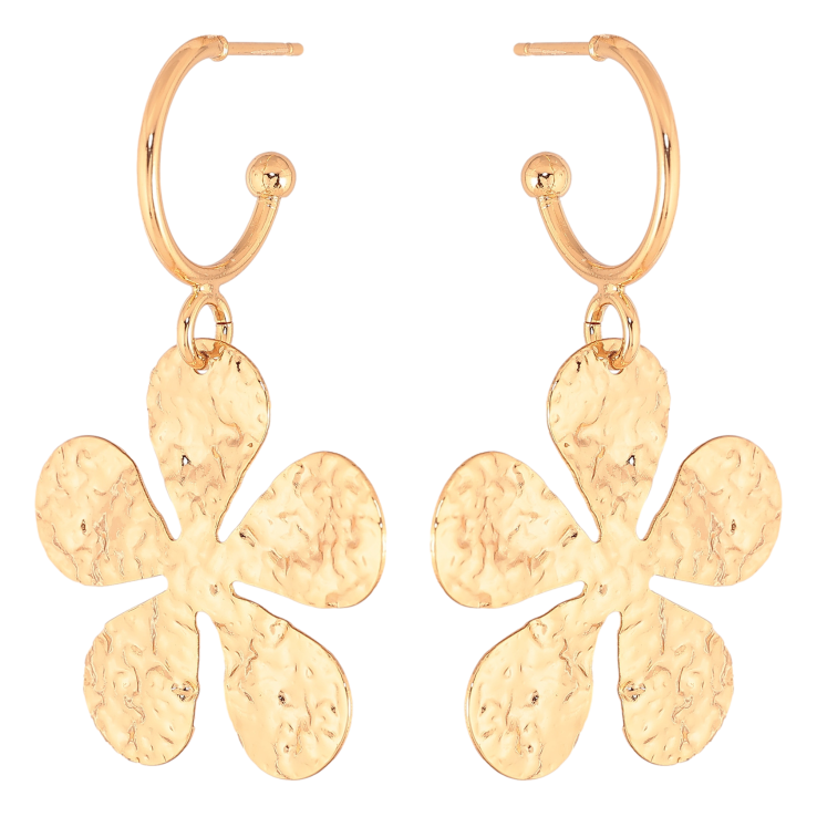 Серьги Xuping цвет Позолота 18К пусеты "Цветочные подвески" фото №12 Серьги Xuping цвет Позолота 18К пусеты "Цветочные подвески" фото №12