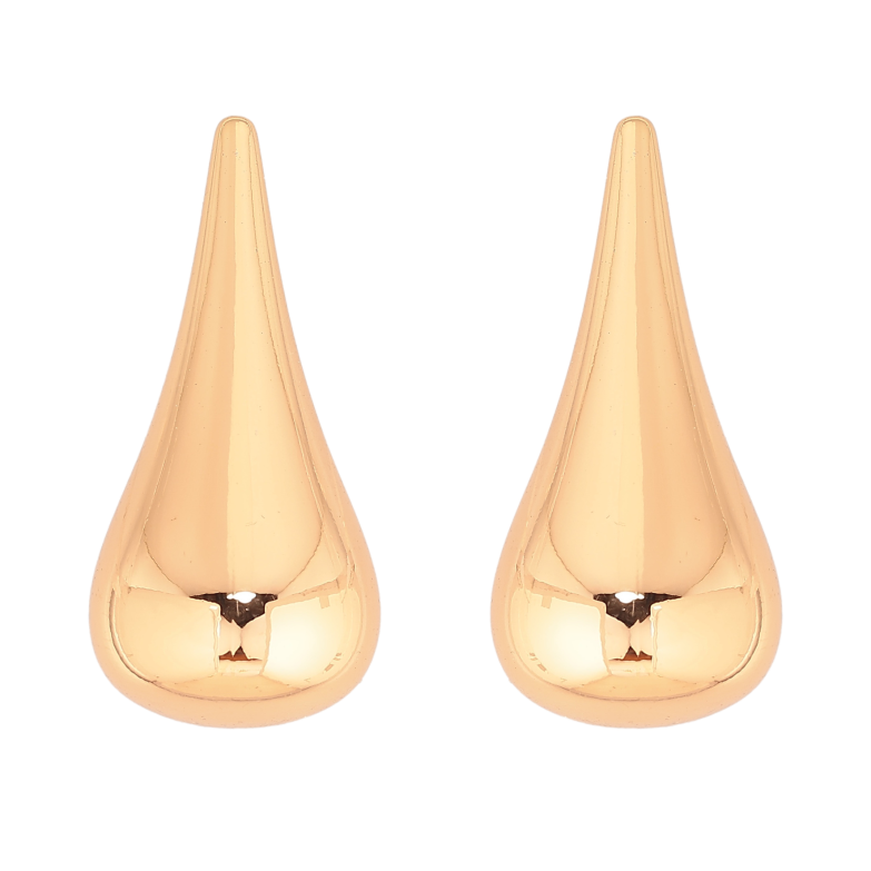 Сережки Xuping колір Позолота 18К пусети "Крапельки" фото №1