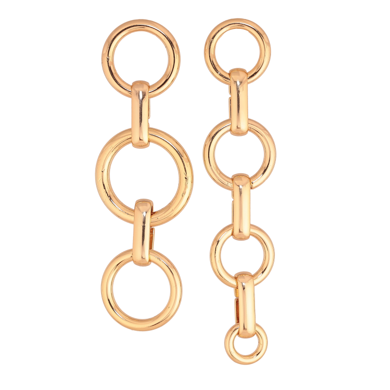 Серьги Xuping цвет Позолота 18К пусеты "Ассиметричные подвески" фото №1 Серьги Xuping цвет Позолота 18К пусеты "Ассиметричные подвески" фото №1