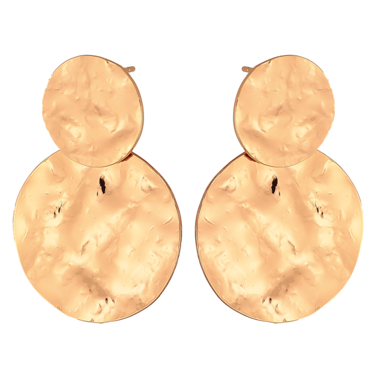 Сережки Xuping колір Позолота 18К пусети "Декоративні круги" фото №17 Сережки Xuping колір Позолота 18К пусети "Декоративні круги" фото №17