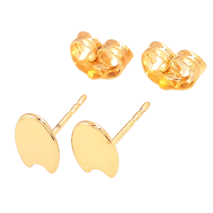 Серьги Xuping цвет Позолота 18К пусеты "Декоративные" фото №25