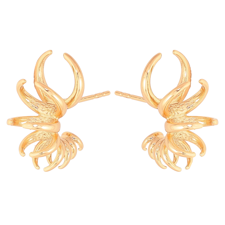 Серьги Xuping цвет Позолота 18К пусеты "Декоративные" фото №7 Серьги Xuping цвет Позолота 18К пусеты "Декоративные" фото №7