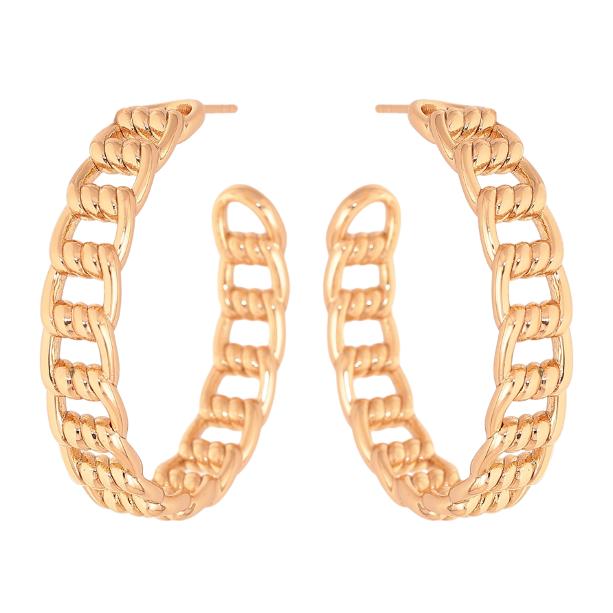 Сережки Xuping колір Позолота 18K пусети "Декоративний візерунок" фото №1