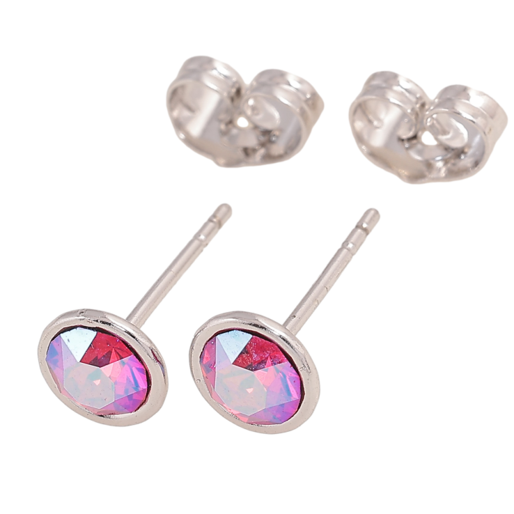 Серьги Xuping цвет Родий с кристаллами Swarovski пусеты "Кристаллы Ruby" ø 7мм фото №23 Серьги Xuping цвет Родий с кристаллами Swarovski пусеты "Кристаллы Ruby" ø 7мм фото №23