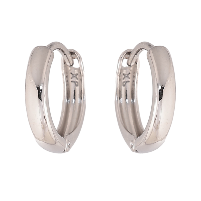 Сережки Xuping колір Родій колечка "Класика. шир. 3мм" ø 14мм фото №1 Сережки Xuping колір Родій колечка "Класика. шир. 3мм" ø 14мм фото №1