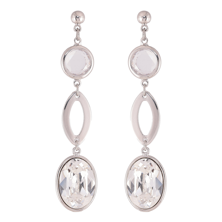 Серьги Xuping цвет Родий с кристаллами Swarovski пусеты "Подвески с кристаллами Clear" фото №13 Серьги Xuping цвет Родий с кристаллами Swarovski пусеты "Подвески с кристаллами Clear" фото №13