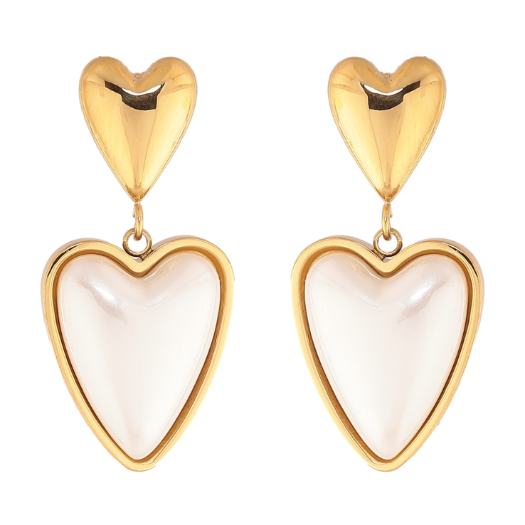 Сережки Нержавіюча сталь пусети "Сердечка" фото №22 Сережки Нержавіюча сталь пусети "Сердечка" фото №22