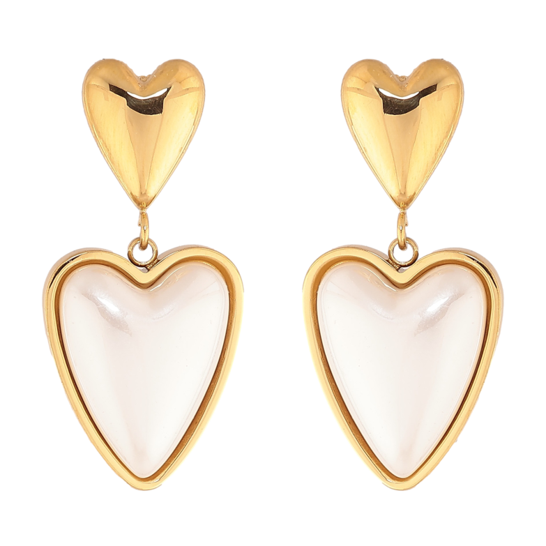 Серьги Нержавеющая сталь пусеты "Сердечки" фото №1 Серьги Нержавеющая сталь пусеты "Сердечки" фото №1