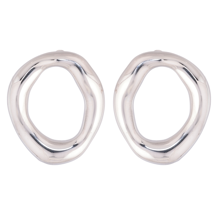 Сережки Нержавіюча сталь пусети "Декоративні круги" фото №14