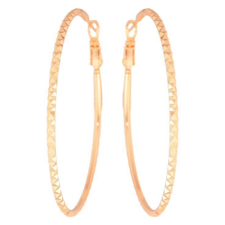 Серьги Xuping M&L цвет 18K кольца (конго) "Декоративный узор" ø 5.5см фото №6 Серьги Xuping M&L цвет 18K кольца (конго) "Декоративный узор" ø 5.5см фото №6