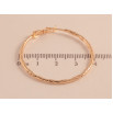 Серьги Xuping M&L цвет 18K кольца (конго) "Декоративный узор" ø 4см фото №2