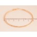 Сережки Xuping M&L колір 18K кільця (конго) "Декоративний візерунок" ø 6см фото №2