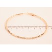 Серьги Xuping M&L цвет 18K кольца (конго) "Декоративный узор" ø 7см фото №2
