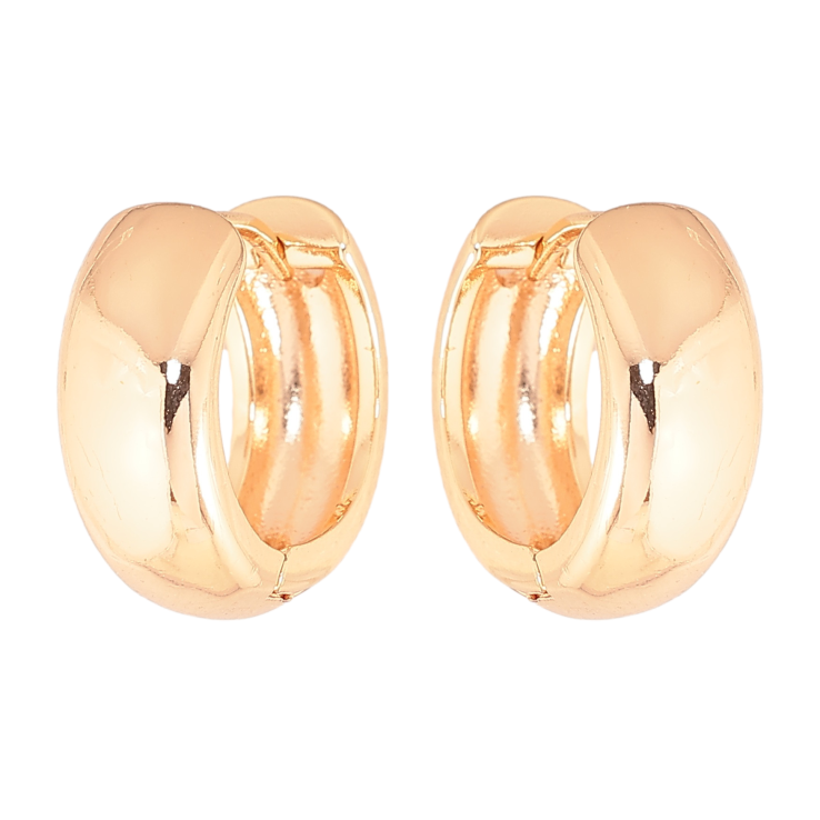 Сережки Xuping M&L колір 18K колечка "Класика, шир. 7мм" ø 17мм фото №16