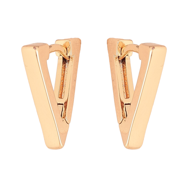 Сережки Xuping M&L колір 18K колечка "Трикутники" фото №23