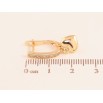 Серьги Xuping M&L цвет 18K английский замок "Сердечки" фото №2