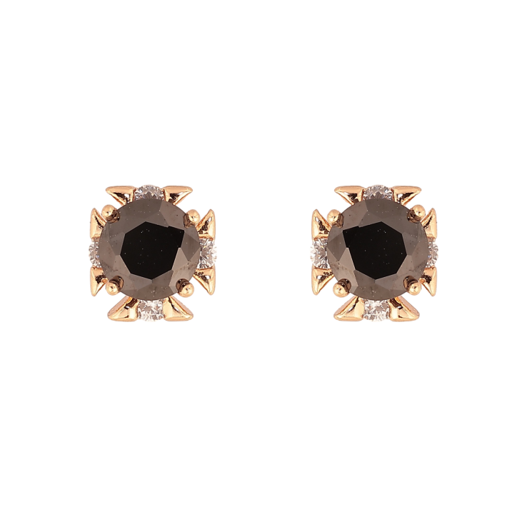 Серьги Xuping M&L цвет 18K пусеты "Черные кристаллы в декоративной оправе" фото №20 Серьги Xuping M&L цвет 18K пусеты "Черные кристаллы в декоративной оправе" фото №20