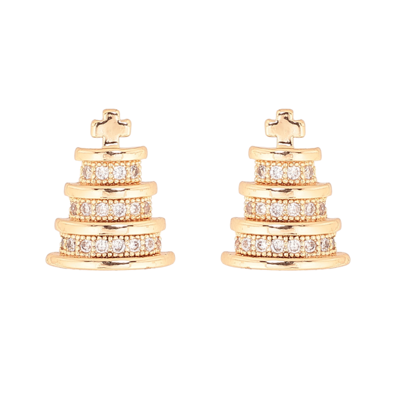 Серьги Xuping M&L цвет 18K пусеты "Декоративный узор с кристаллами" фото №1 Серьги Xuping M&L цвет 18K пусеты "Декоративный узор с кристаллами" фото №1