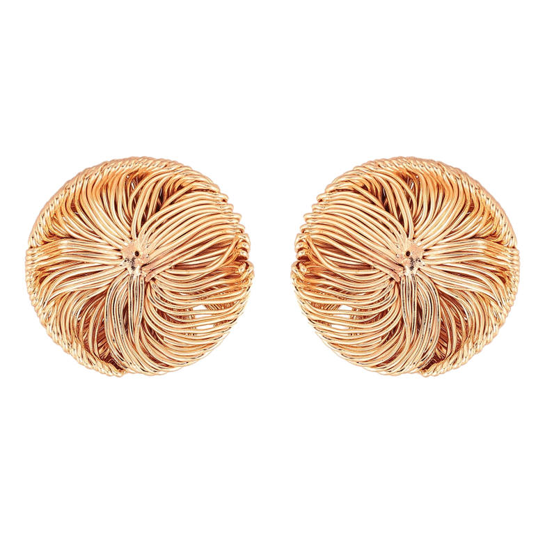 Серьги Xuping M&L цвет 18К пусеты "Декоративные" фото №1