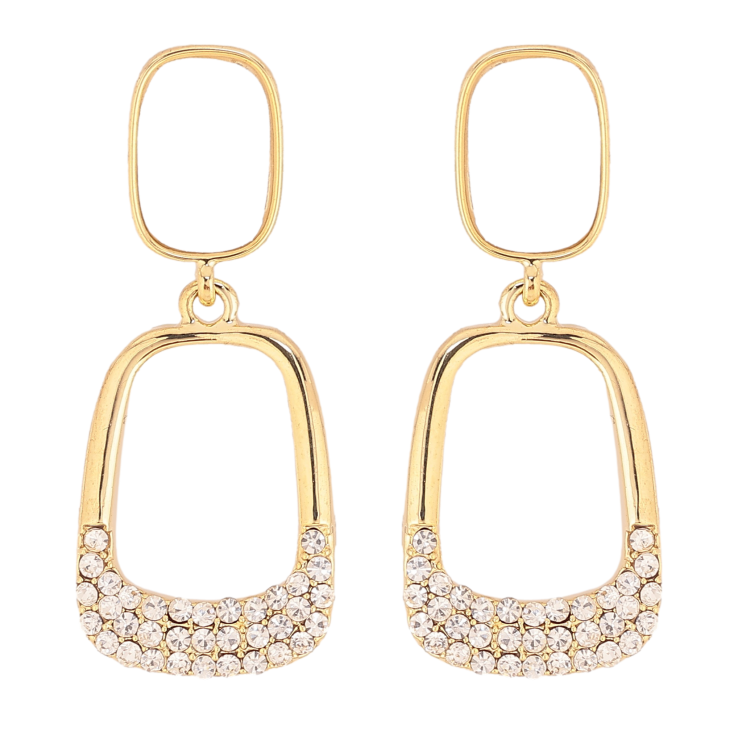 Сережки Xuping QQMM колір Позолота 14K пусети "Декоративні підвіски" фото №19