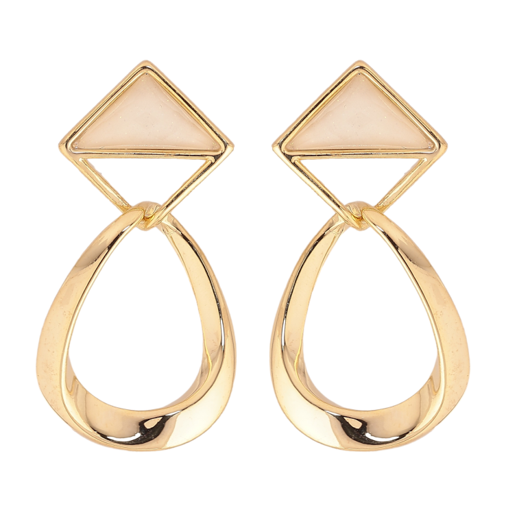 Сережки Xuping QQMM колір Позолота 14K пусети "Елегантні підвіски" фото №14