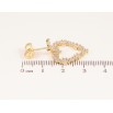 Серьги Xuping QQMM цвет Позолота 14K пусеты "Кристальные сердечки" фото №2 Серьги Xuping QQMM цвет Позолота 14K пусеты "Кристальные сердечки" фото №2