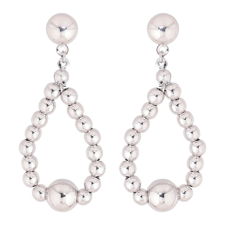 Сережки Xuping QQMM колір Родій пусети "Декоративні підвіски" фото №1